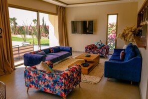 Living area - Villa des sœurs bradaa (Marrakech)