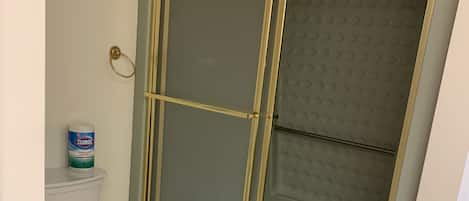 Basic Single Room, Canal View | Bathroom | Hair dryer, towels, soap, shampoo