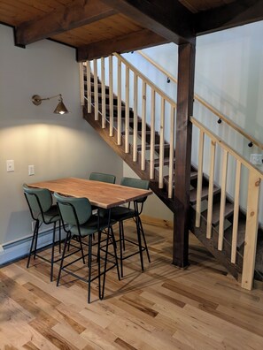 Dining - Newly Renovated 3 BRD, 2 BA chalet on 50 acres.  Easy access to Loon Lake/Gore (Chestertown)