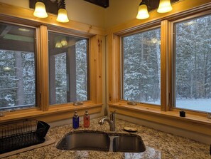 Interior - Newly Renovated 3 BRD, 2 BA chalet on 50 acres.  Easy access to Loon Lake/Gore (Chestertown)