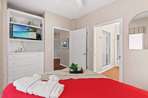6 habitaciones, tabla de planchar con plancha, cuna de viaje y wifi 