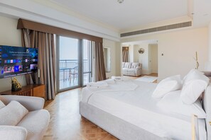 2 bedrooms, iron/ironing board, WiFi, bed sheets - 2-bedroom apartment at St Regis T1 - Dhb Stays (Cairo Governorate)