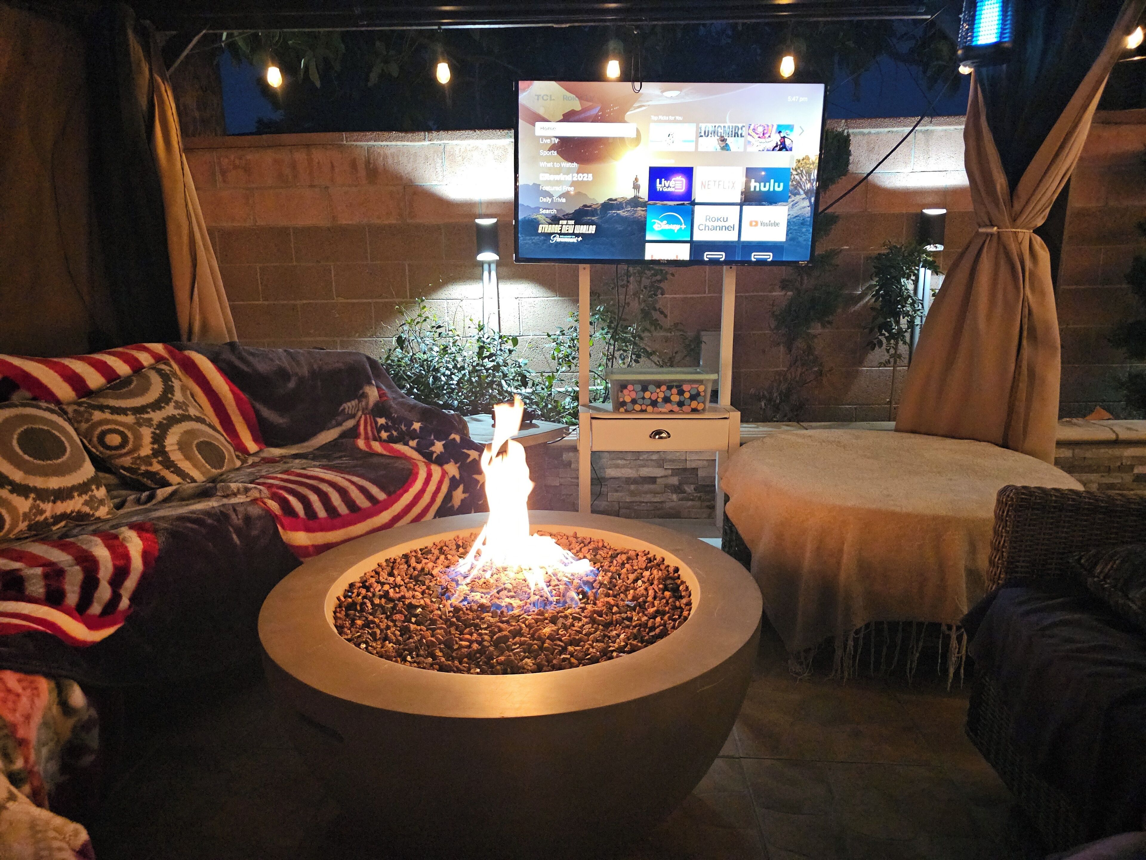 Enceinte de l’hébergement