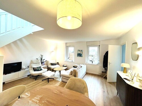 Cozy stone house for 3 people, 5 minutes from the beaches, with Wifi
