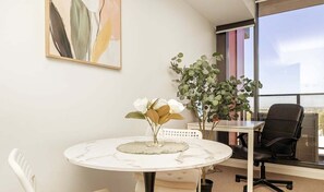 Dining - Vista One | Central Adelaide 1BR with Beautiful Views (City of Adelaide)