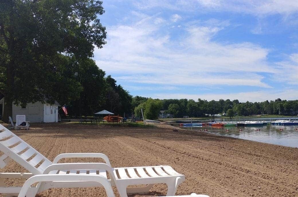 Overnatningsstedets område