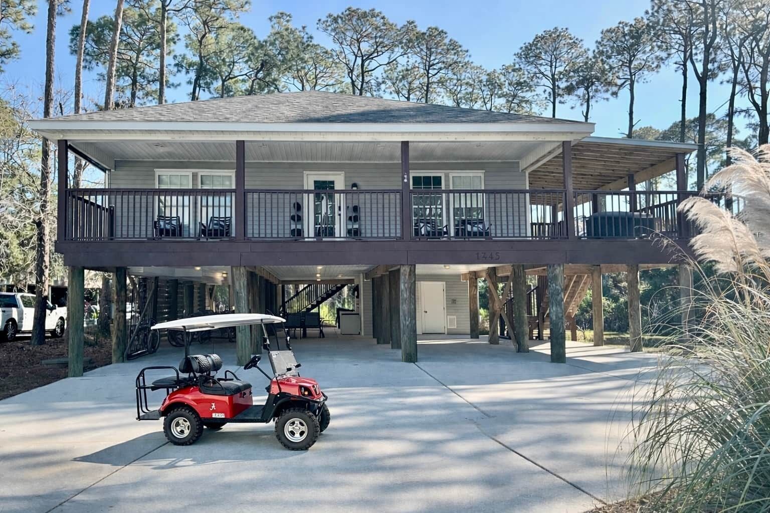 Beach House With Golf Cart