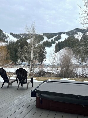 Terrace/patio - Mountain Side luxury Condo (Ketchum)