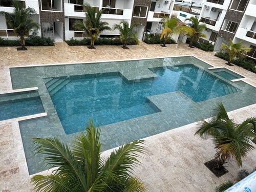 Chic,charming, well equipped place in enchanting downtown Bayahibe