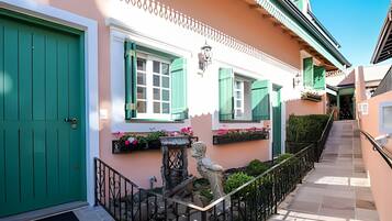Apartamento básico | Detalhe da fachada