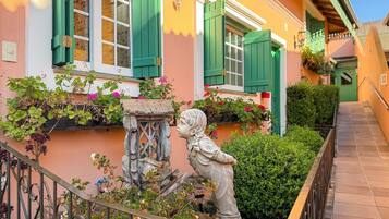 Apartamento básico | Detalhe da fachada