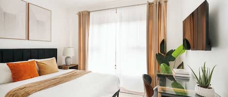 2 chambres, bureau, fer et planche Ă repasser, Wi-Fi