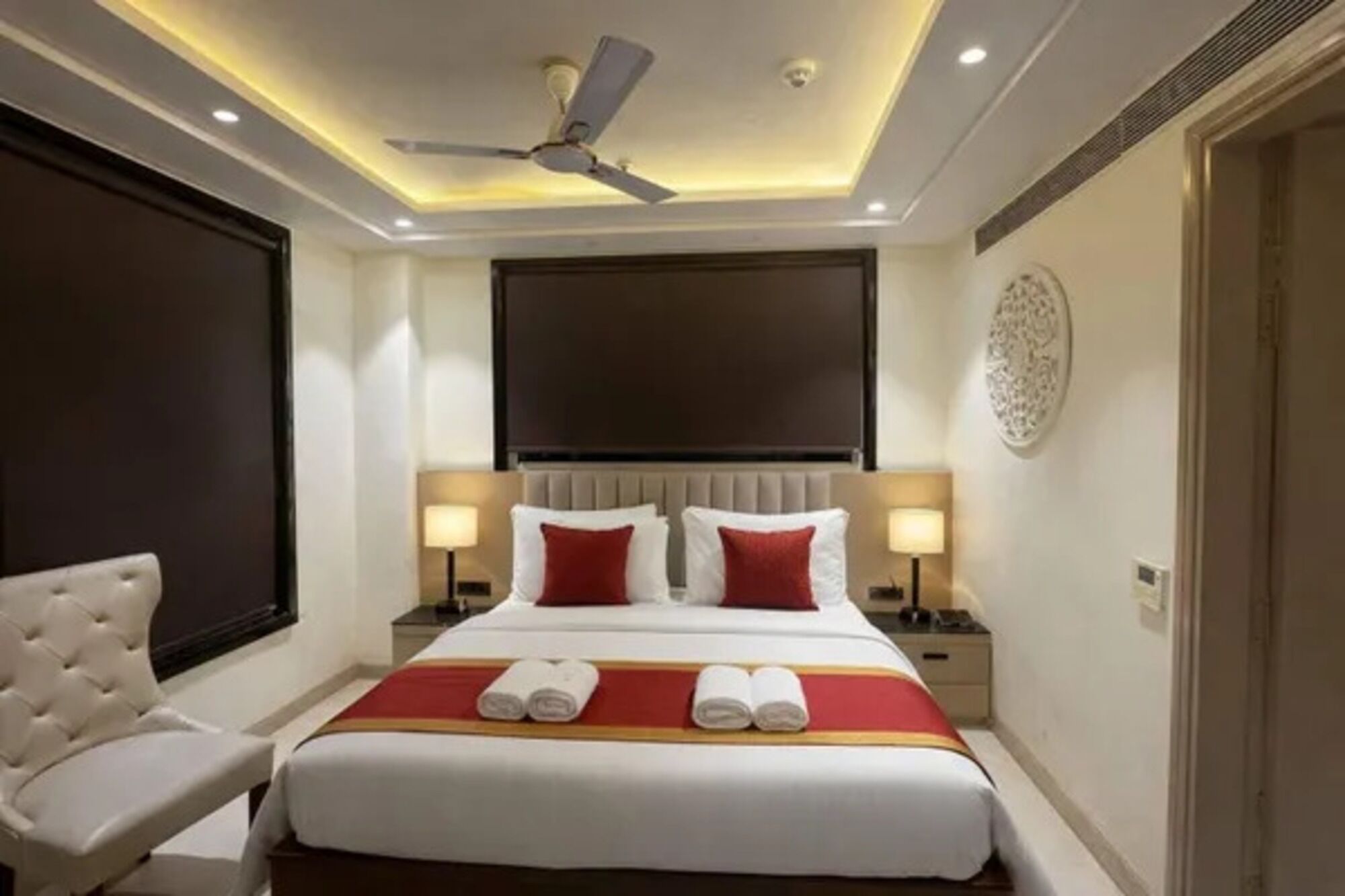 Habitación Deluxe | Sábanas de algodón egipcio, ropa de cama de alta calidad, wifi gratis