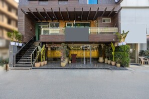 Entrée de l’hébergement 