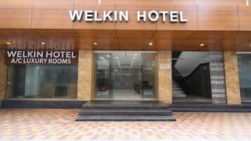 Entrada de l'allotjament