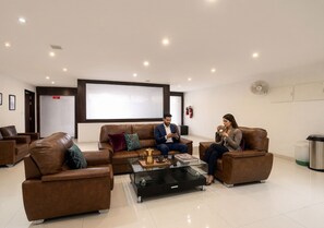 Zona de estar del vestíbulo