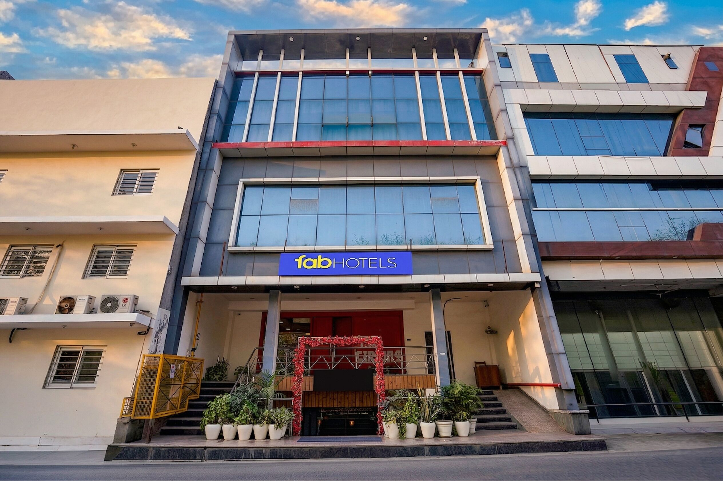 Fassade der Unterkunft