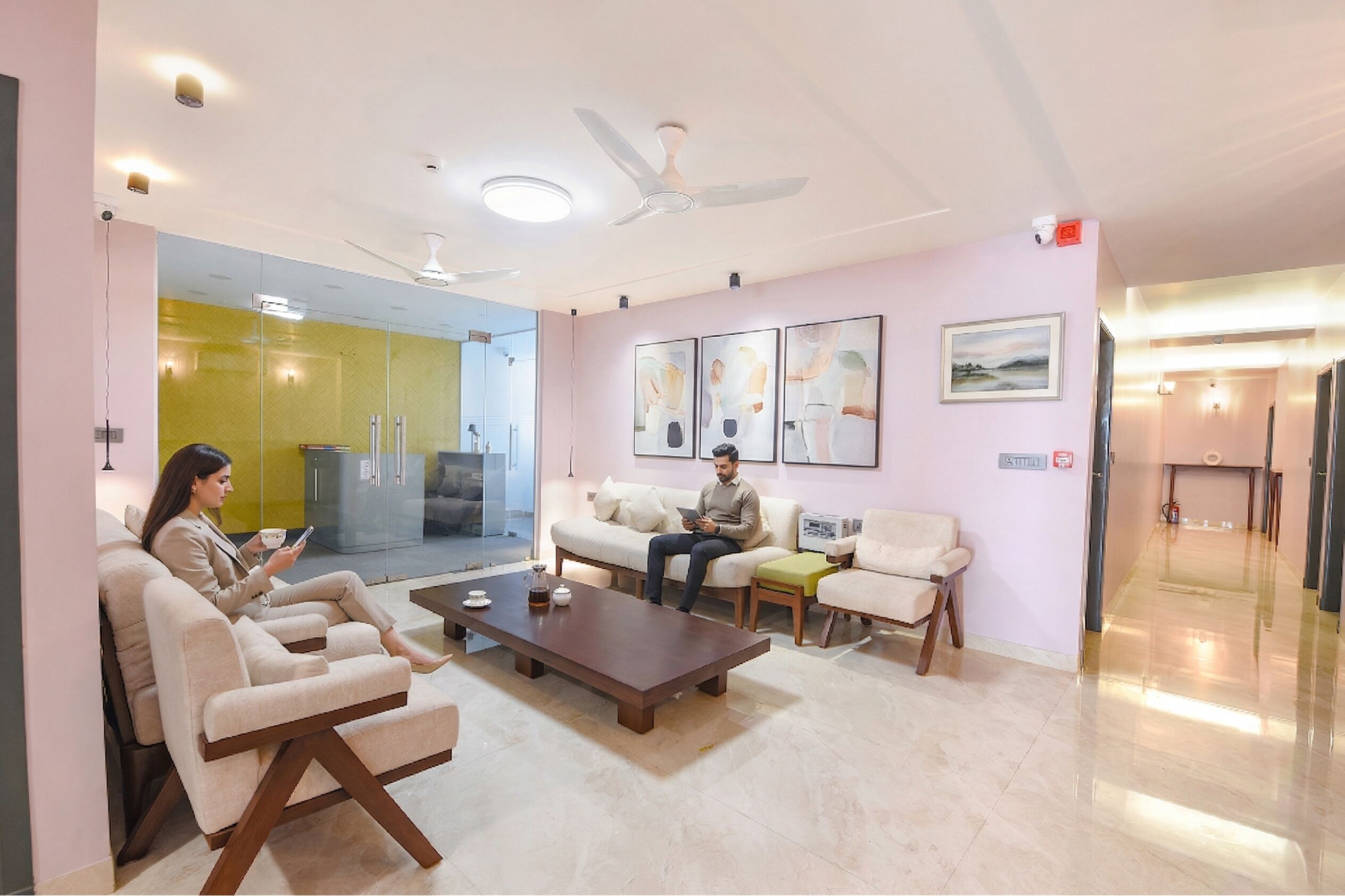 Kawasan tempat duduk lobi