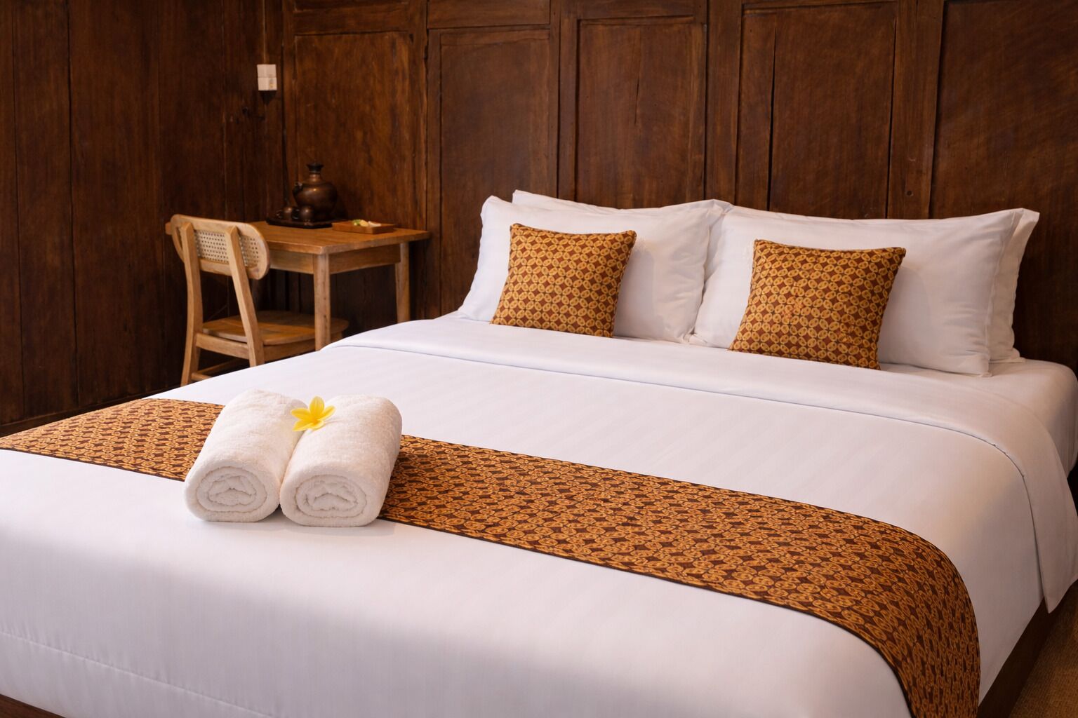 Desk, laptop workspace