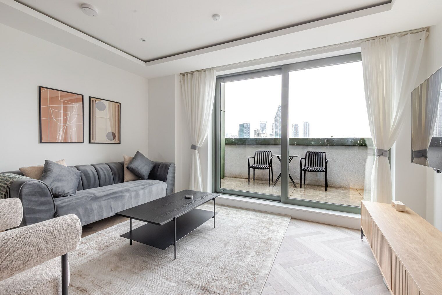 Televisie en een stereo