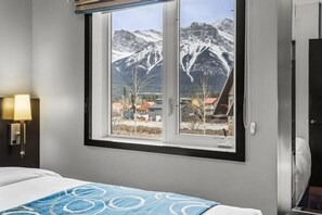 1 bedroom, iron/ironing board, free WiFi, bed sheets - Mountain Views | Resort Pool w/Waterslide, Hot Tub (Canmore)