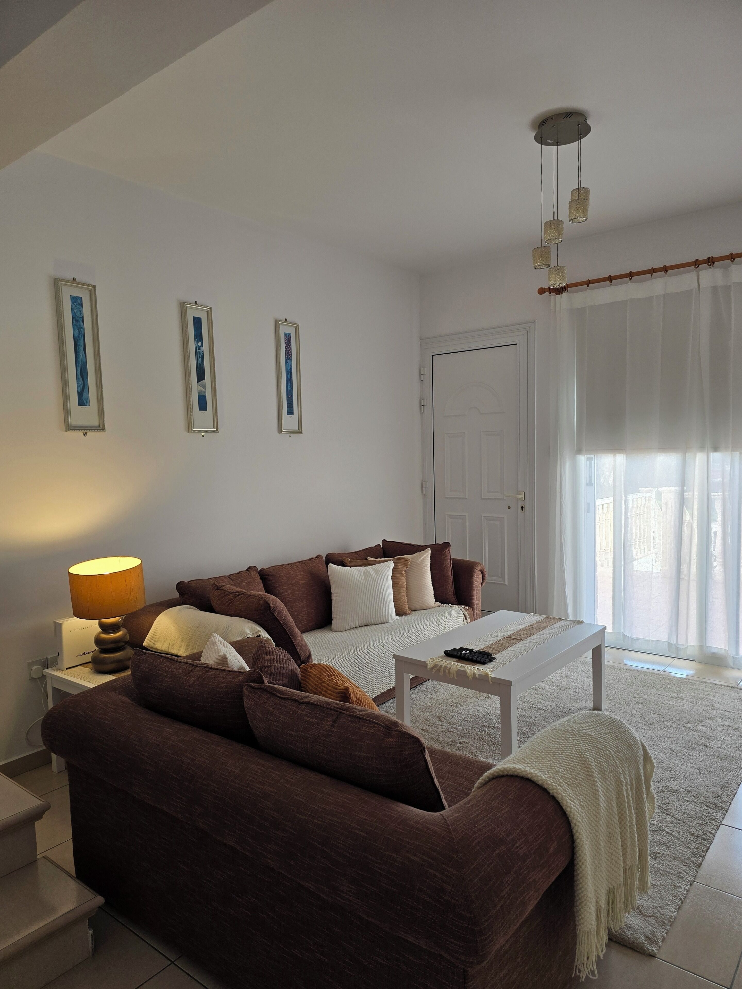 Resortwoning, uitzicht op zee | Woonruimte