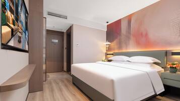 Basic Single Room, City View | Desk, laptop workspace, blackout drapes, iron/ironing board