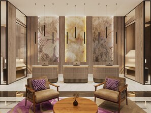 Sitzecke in der Lobby