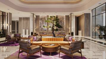 Zona de estar del vestíbulo