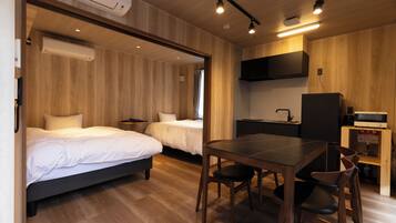 Standard Villa, 2 Double Beds | Desk, free WiFi