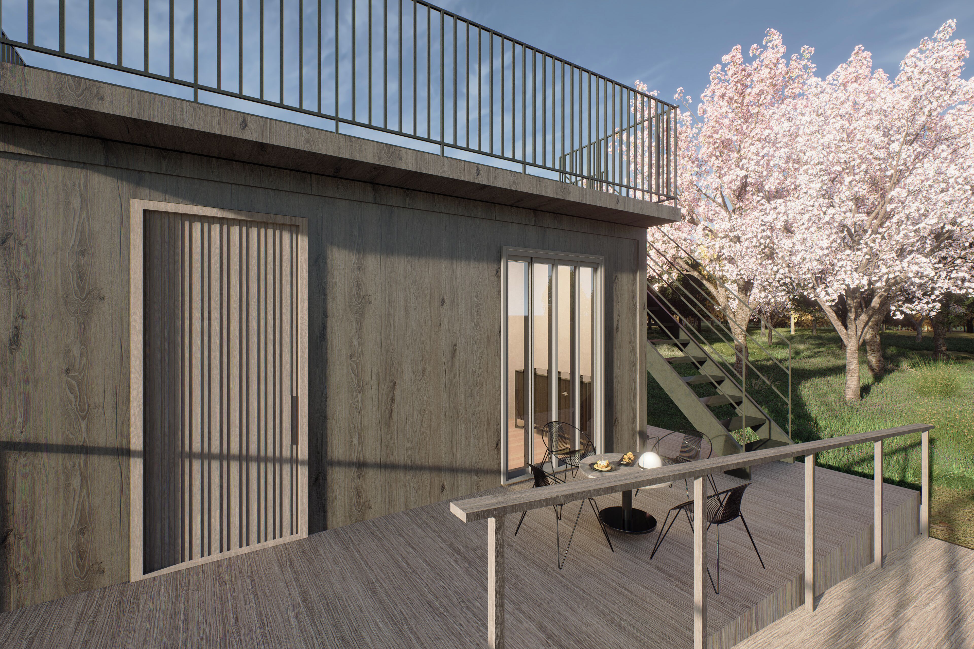 Standard-Villa, 2 Doppelbetten | Terrasse/Patio