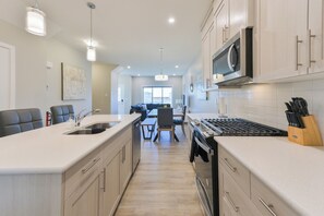 Microwave, stovetop, dishwasher