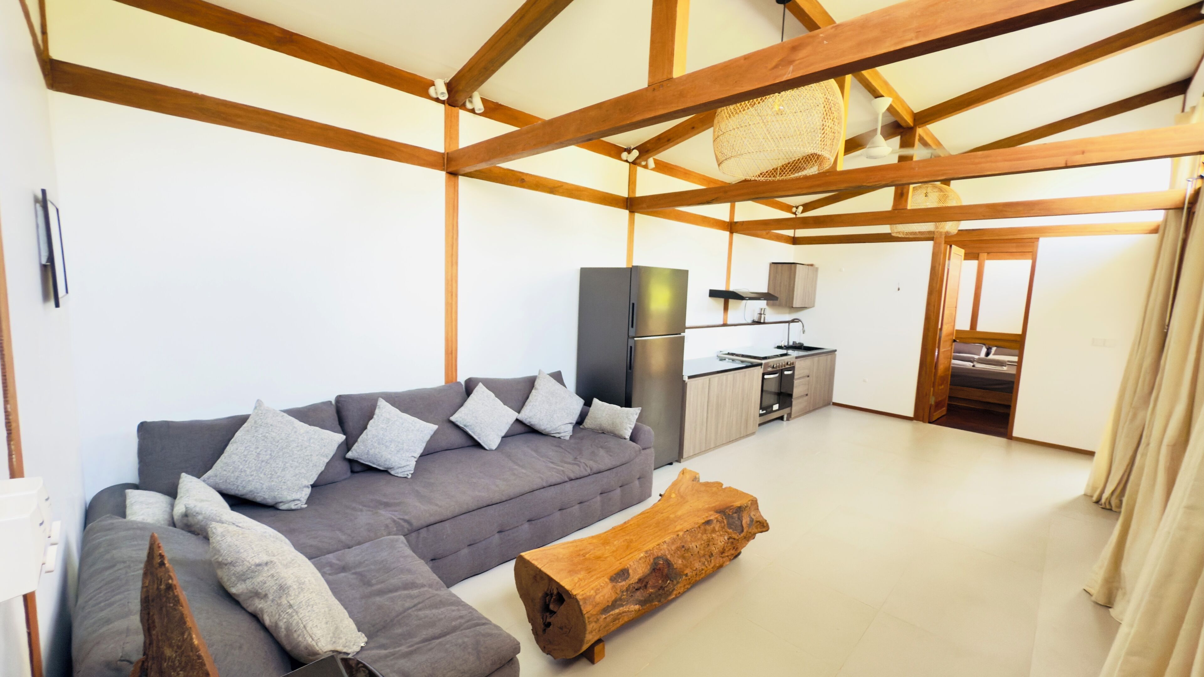 Villa Premium, vistas al jardín | Cocina privada