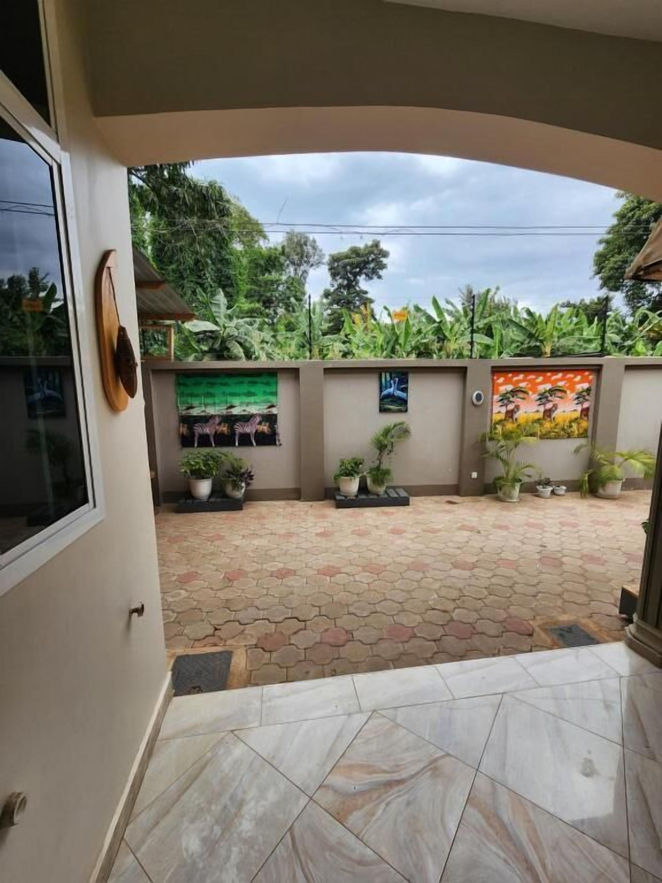 Camera familiare, vista giardino | Parco della struttura