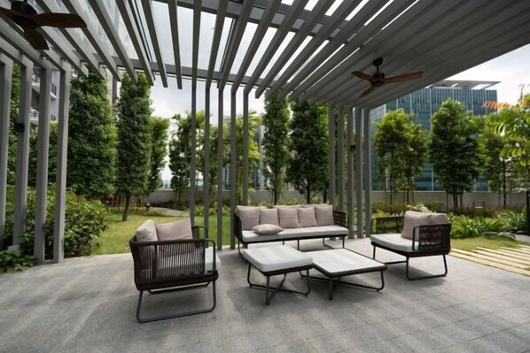 Utsikt fra overnattingsstedet