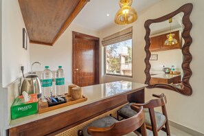 Deluxe Double Room | Desk, iron/ironing board