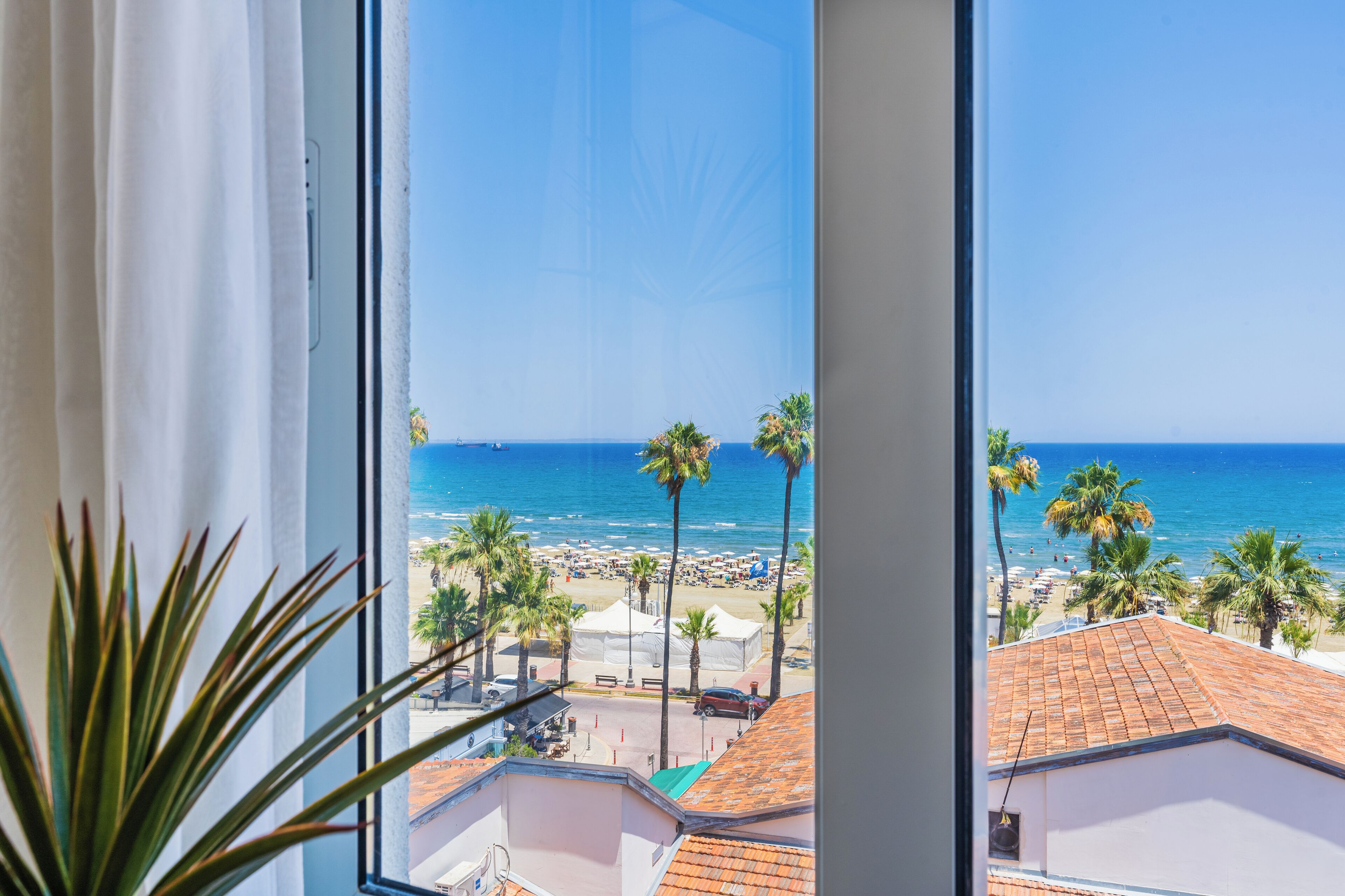 Comfort Apartment, 1 Double Bed with Sofa bed, Kitchenette, Sea View | View from room