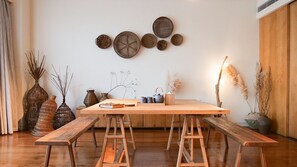 Studio Suite Desain, pemandangan resor | Tempat makan