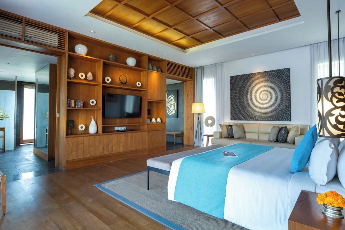 Executive-Zimmer, Balkon, Gartenblick | Zimmersafe, Schreibtisch, Verdunkelungsvorhänge, kostenloses WLAN