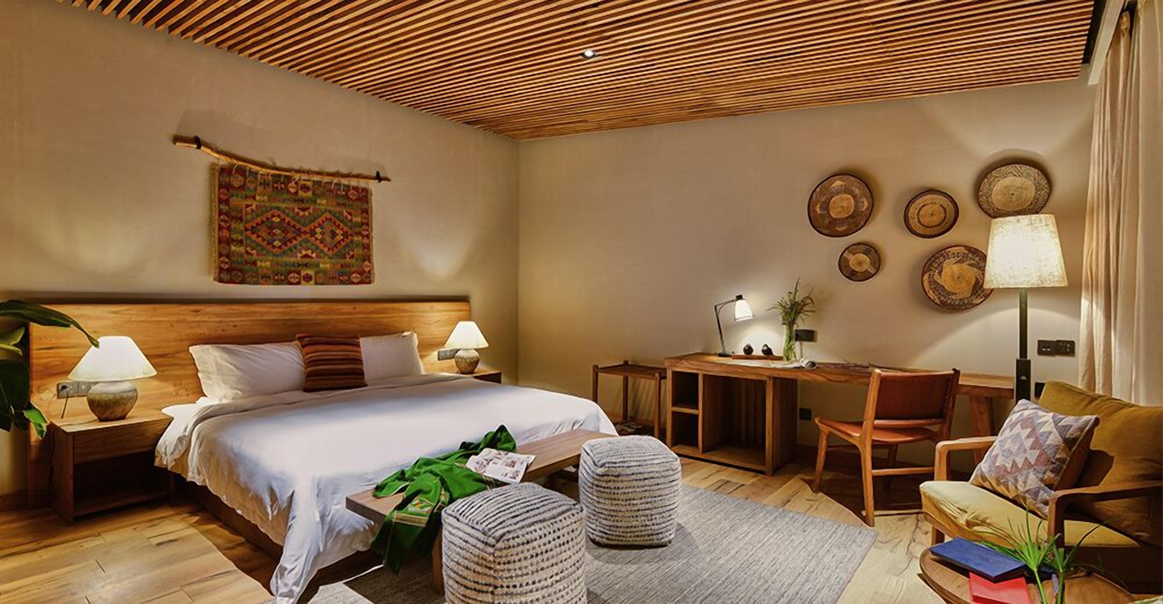 Stuga Deluxe - utsikt mot resort | Gratis wi-fi