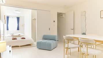 Desk, blackout drapes, free WiFi