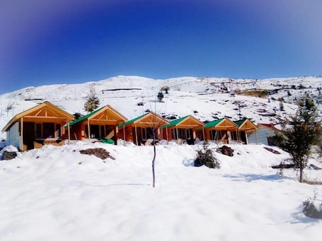 Exterior. Tandi Sarai Huts