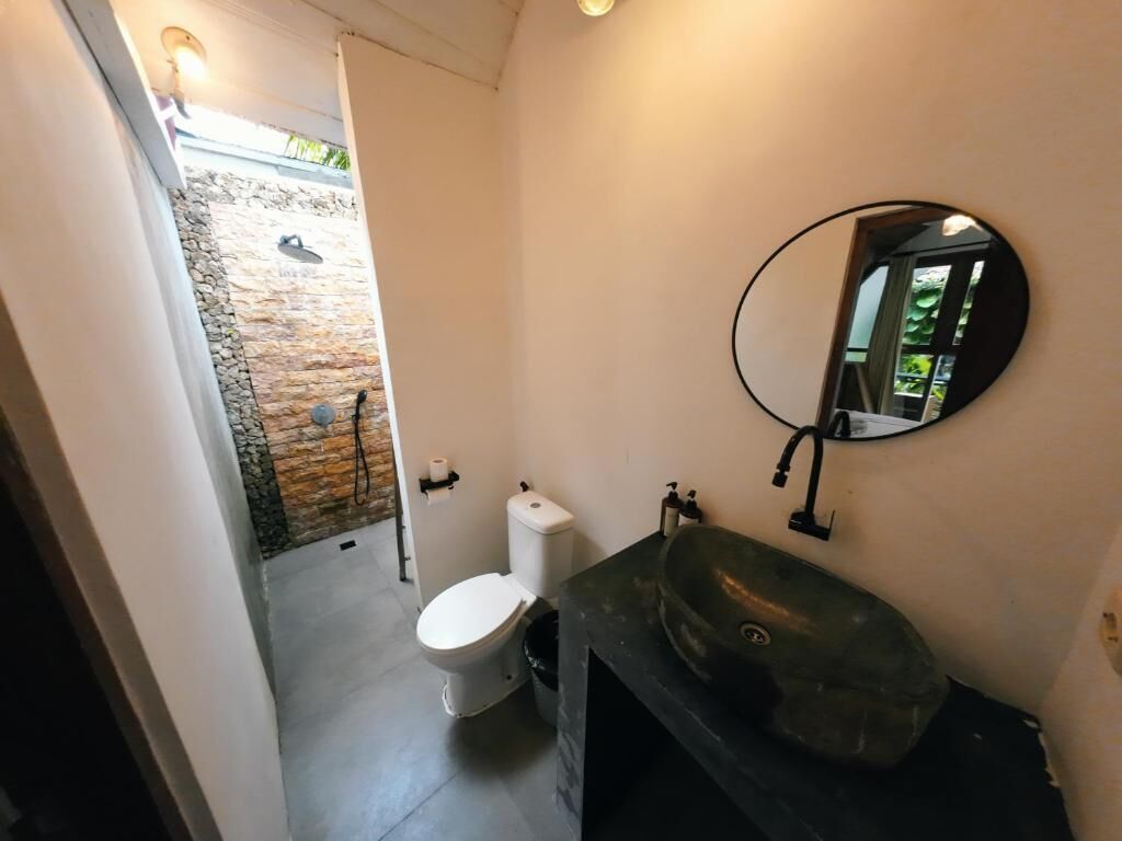 디럭스 더블룸 | 욕실 | 샤워 시설, 타월, 화장지