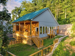 Exterior - Sleeps 16 | 2 Cabins w/ Game Room, Hot Tub & Views | Perfect & Perfect Too (Gatlinburg)