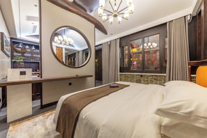 Luxury Double Room, Courtyard View | Free WiFi