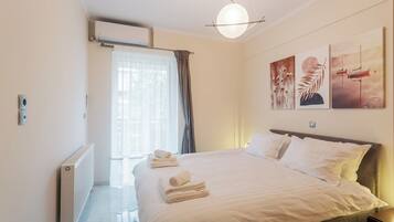 2 sovrum, strykjärn/strykbräda, resesäng och gratis wi-fi