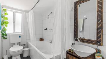 Towels, soap, toilet paper