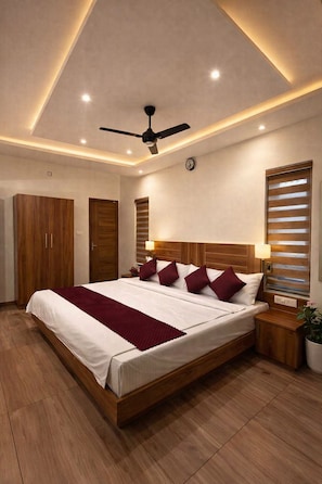 6 makuuhuonetta, silitysrauta/-lauta, Wi-Fi, vuodevaatteet