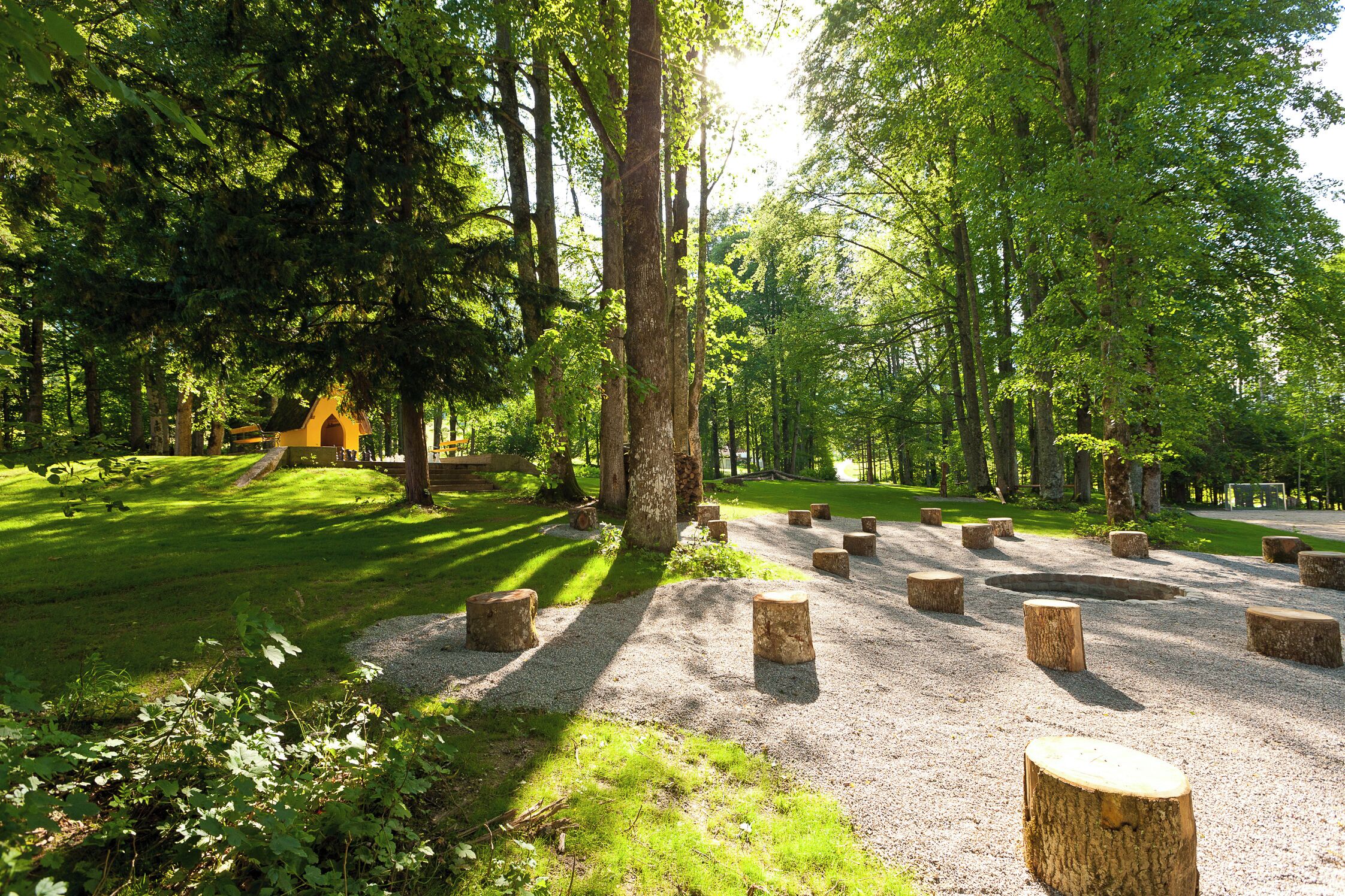 المنطقة المحيطة بالمنشأة