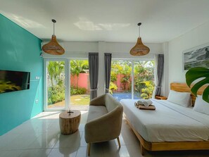 Caja de seguridad en la habitación y cortinas blackout 